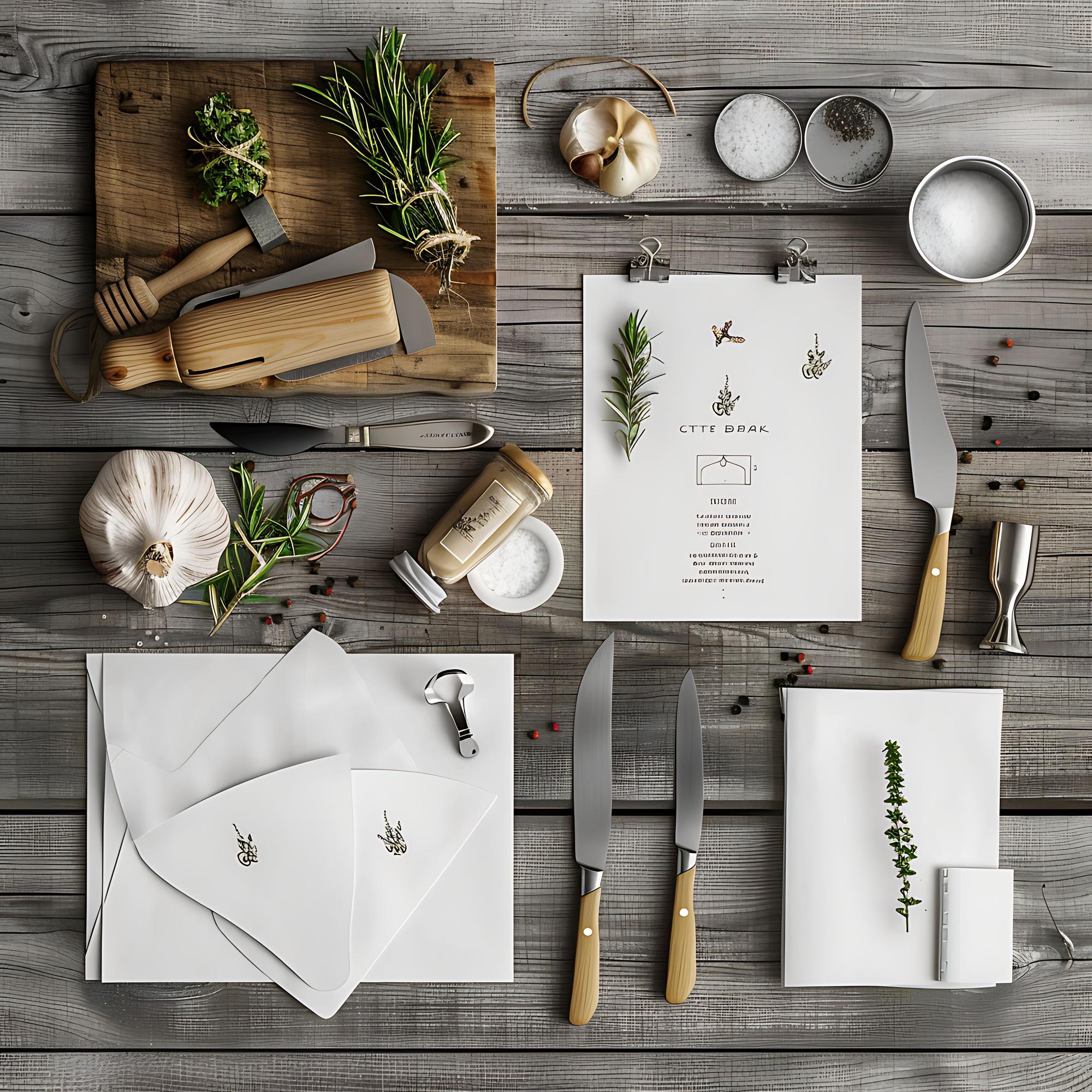 Subscription packages laid out on table